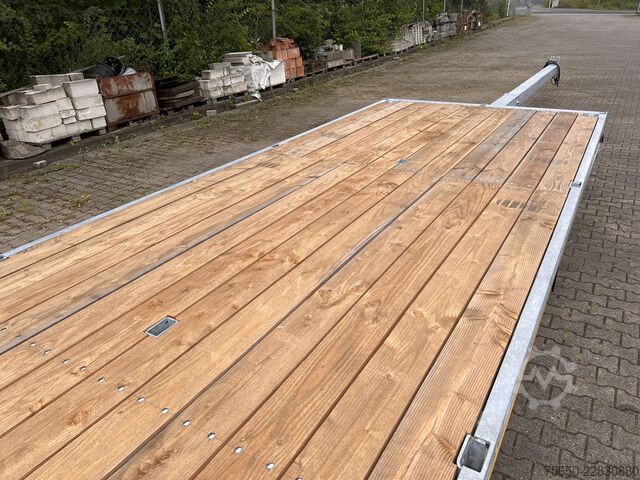 开放式挂车 Möslein THT 11 G Ausziehbar  11,9 t Tandemanhänger- Tieflader, ausziehbar
