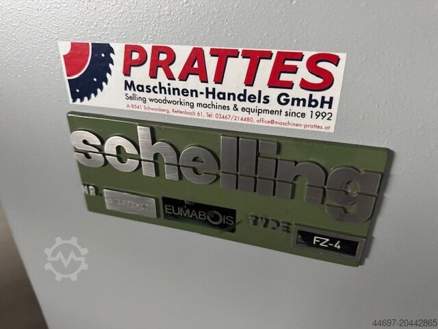 Rigid milling machine SCHELLING FZ 4