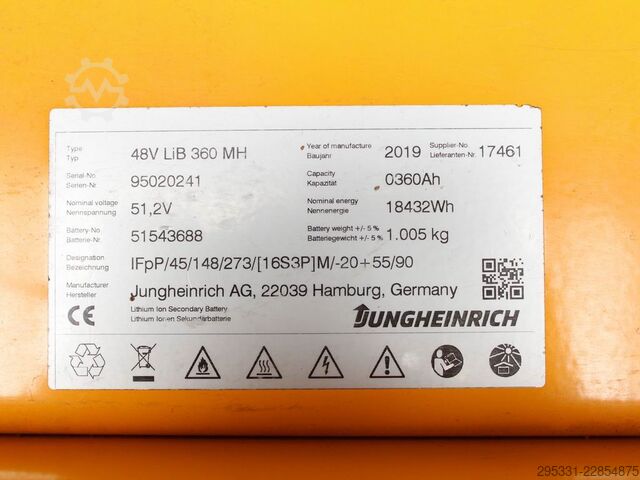  Jungheinrich ETV 216  DL GNE-1070DZ