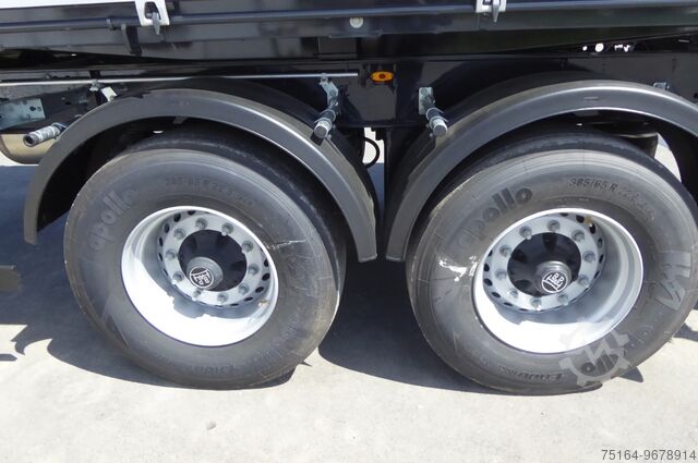 Tipper sa 3 strane Schwarzmüller Tandem-Kippanhänger bündig, Plane, Zurrringe