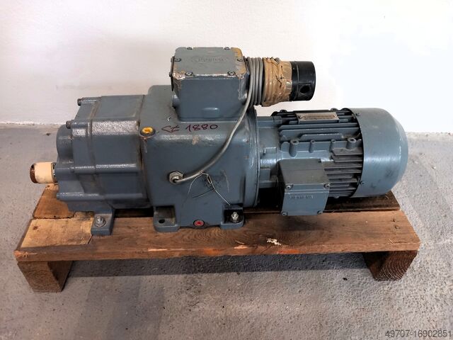 محرك موجه مع الفرامل PIV Drives FKSD 712 B3 1,5kw 0-28r/min