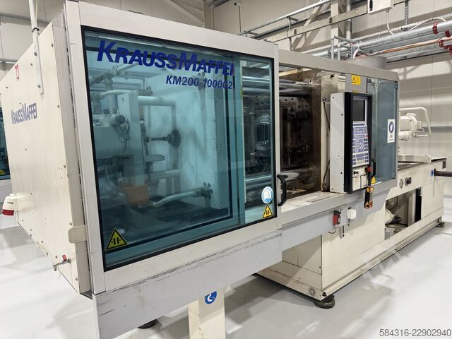 इंजेक्शन मोल्डिंग मशीन KraussMaffei KM 200-1000 C2