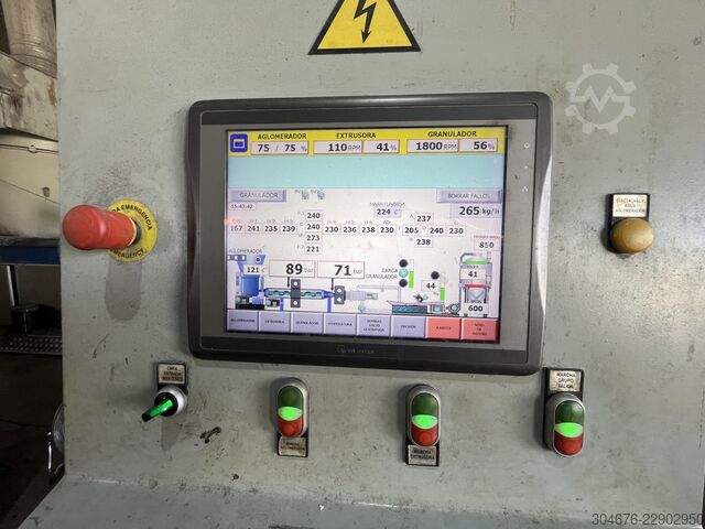 익스트루더 EREMA RM 120 TVE