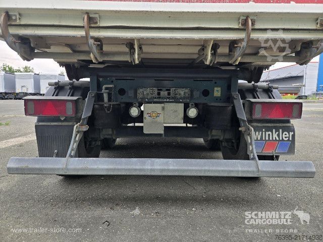 Kipper Auflieger Schmitz Cargobull Semitrailer Tipper Alu-square sided body 24m³