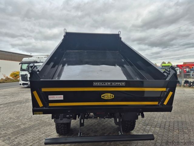 Тристрански камион-кипер IVECO Eurocargo ML150E32WS 4x4 Kran HMF 1130K Funk AHK