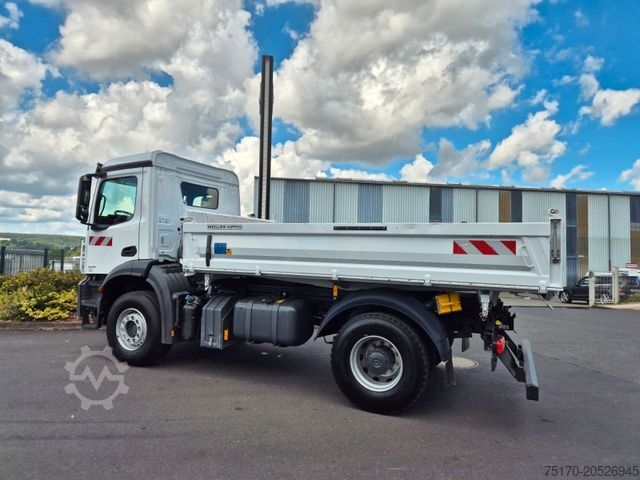 Three-sided tipper truck MERCEDES-BENZ Arocs 1935 K 4x2 Meiller AHK Navi PPC Klima