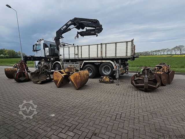 Hleðslupallur VOLVO FH 13.480 8X2 HIAB 477E6 +JIB