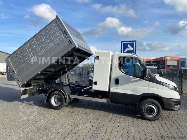 Tre-vejs tippevogn IVECO Daily 70C18HA8 3SKIPPER KISTE ALUGITT TRACTI AHK