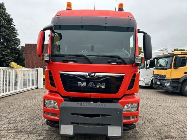جرثقیل نصب‌شده روی کامیون MAN 35.500 TGS Abroller mit Fassi F315RA.2.26 Kran