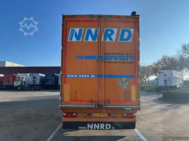 Hareketli zemin Knapen Trailers K200 - 92m3 Liftachse 10mm