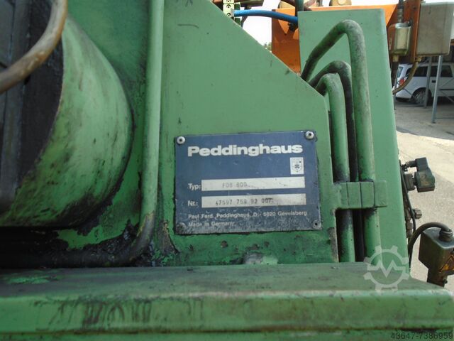 PLATTENBOHR- UND BRENNSCHNEIDMASCHINE PEDDINGHAUS FDB 600