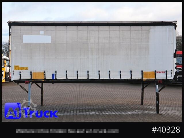 Εναλλάξιμο αμάξωμα με επίπεδη πλατφόρμα και μουσαμά WECON WPR 745, verzinkt, 2520 innen, Code XL