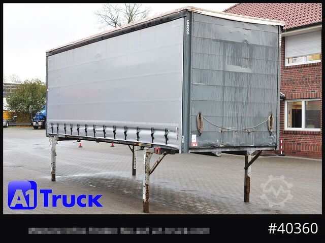 Εναλλάξιμο αμάξωμα με επίπεδη πλατφόρμα και μουσαμά WECON WPR 782 SG, CODE XL, verzinkt,