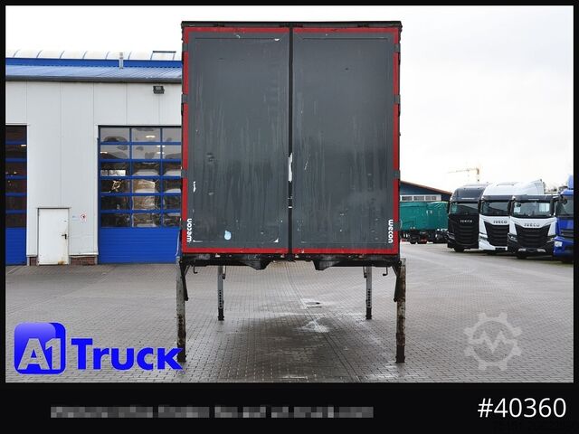 Εναλλάξιμο αμάξωμα με επίπεδη πλατφόρμα και μουσαμά WECON WPR 782 SG, CODE XL, verzinkt,