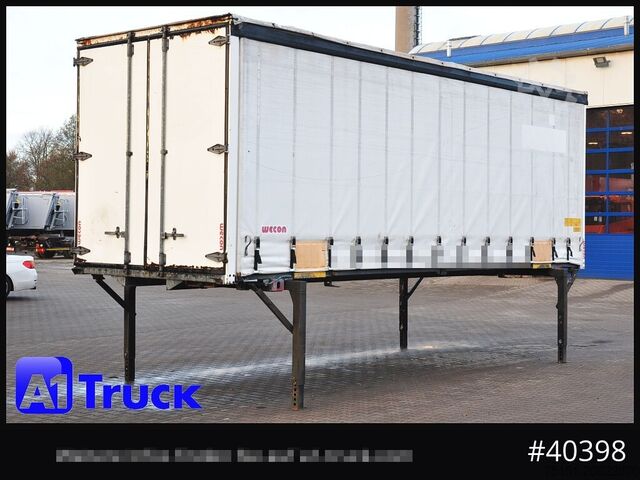 Εναλλάξιμο αμάξωμα με επίπεδη πλατφόρμα και μουσαμά WECON WPR 745, verzinkt, 2520 innen, Code XL