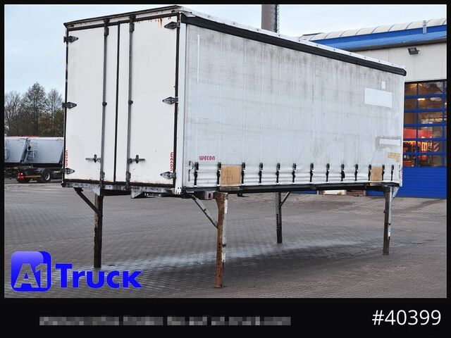 Εναλλάξιμο αμάξωμα με επίπεδη πλατφόρμα και μουσαμά WECON WPR 745, verzinkt, 2520  innen, Code XL