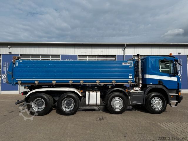Camião basculante SCANIA P 410 8x4 Dreiseitenkipper DAUTEL