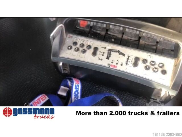 Abrollkipper Scania Scania G 480/6x2-4, Lenk-Liftachse, Hiab Kran