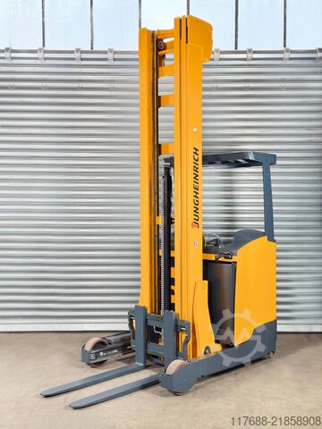 Carrello retrattile Jungheinrich ETV 216 - Service Neu - 9,02m - Batterie 90%