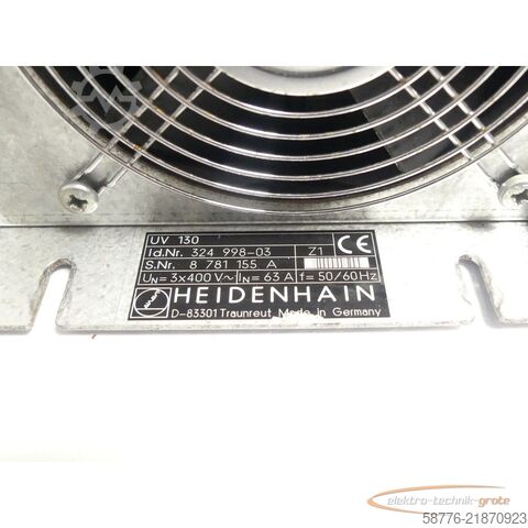 组成部分 Heidenhain UV 130 ID 324 998-03 SN8781155A - generalüberholt m. 3 Mon. Gewährl.