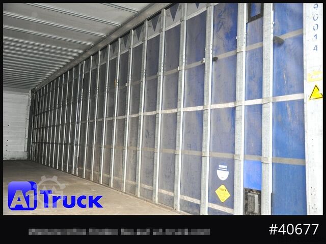 Semiremorcă deschisă cu prelată SCHMITZ SCB 24, Mega, Speed Curtain, VDI 2700, deutsche Zulassung