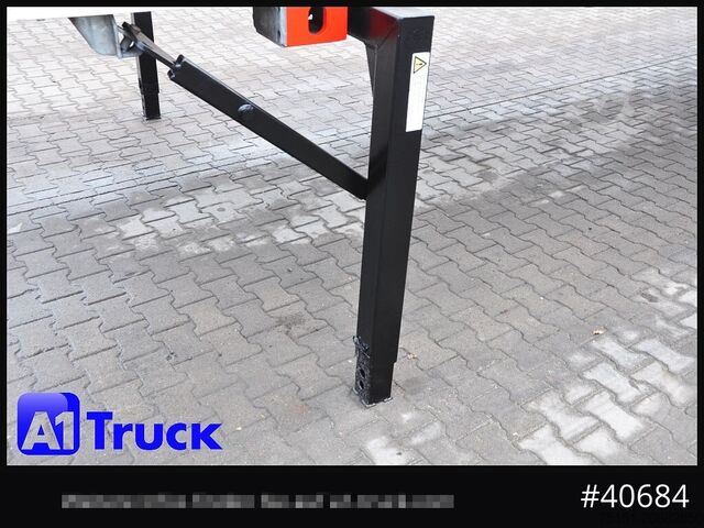 Carroçaria amovível com estrutura em caixa SPIER WB Koffer, 7,45, guter Zustand, verzinkt, Rolltor