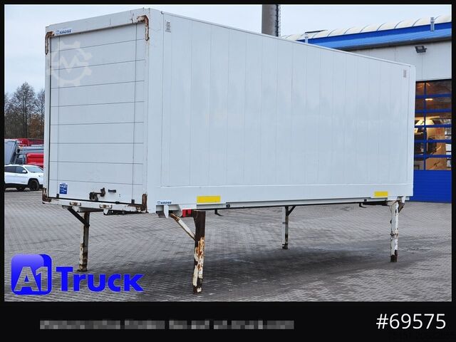 ตัวถังสลับได้พร้อมโครงสร้างแบบกล่อง KRONE BDF 7,45 Koffer,  Textil 2750mm innen, 20 x vorhanden