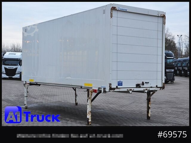 ตัวถังสลับได้พร้อมโครงสร้างแบบกล่อง KRONE BDF 7,45 Koffer, Textil 2750mm innen, 20 x vorhanden