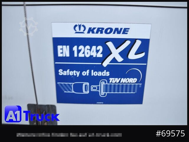ตัวถังสลับได้พร้อมโครงสร้างแบบกล่อง KRONE BDF 7,45 Koffer,  Textil 2750mm innen, 20 x vorhanden