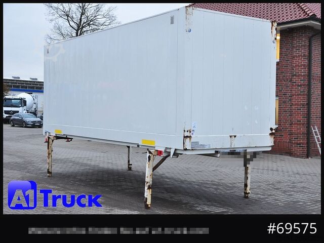 ตัวถังสลับได้พร้อมโครงสร้างแบบกล่อง KRONE BDF 7,45 Koffer,  Textil 2750mm innen, 20 x vorhanden