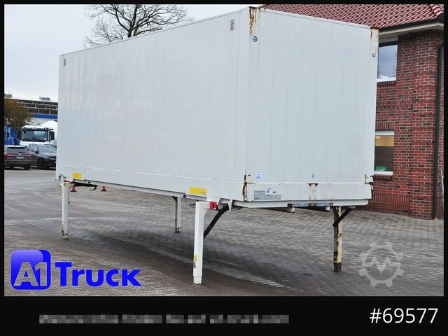 ตัวถังสลับได้พร้อมโครงสร้างแบบกล่อง KRONE BDF 7,45 Koffer, Textil 2750mm innen, 20 x vorhanden