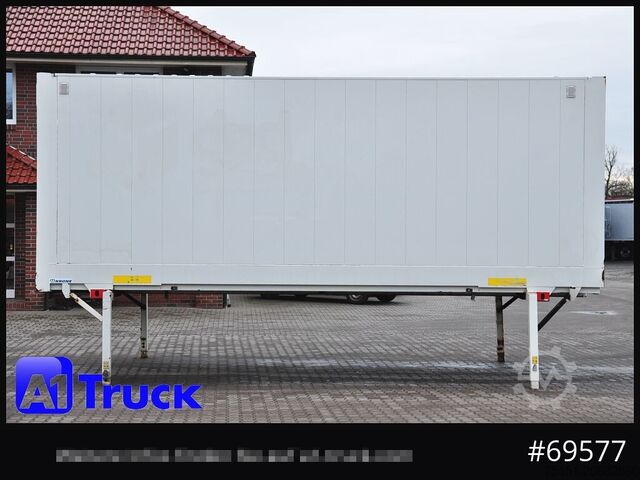 ตัวถังสลับได้พร้อมโครงสร้างแบบกล่อง KRONE BDF 7,45 Koffer, Textil 2750mm innen, 20 x vorhanden