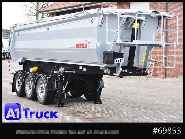 Semiremorcă basculantă REISCH Mega  25m³ Lift Stahl  SAF 4X4 Allrad 1350mm