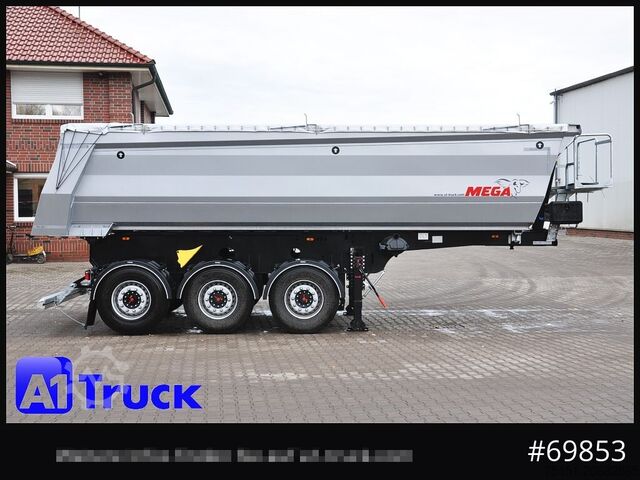 Semiremorcă basculantă REISCH Mega  25m³ Lift Stahl  SAF 4X4 Allrad 1350mm