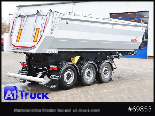 Semiremorcă basculantă REISCH Mega  25m³ Lift Stahl  SAF 4X4 Allrad 1350mm