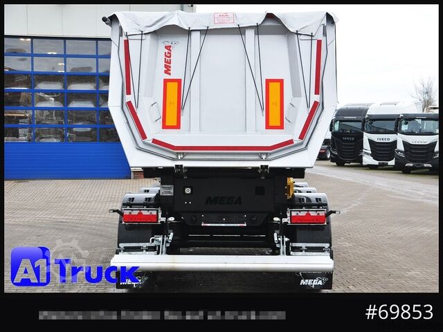 Semiremorcă basculantă REISCH Mega  25m³ Lift Stahl  SAF 4X4 Allrad 1350mm