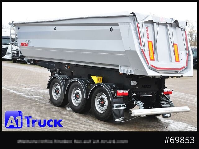 Semiremorcă basculantă REISCH Mega  25m³ Lift Stahl  SAF 4X4 Allrad 1350mm