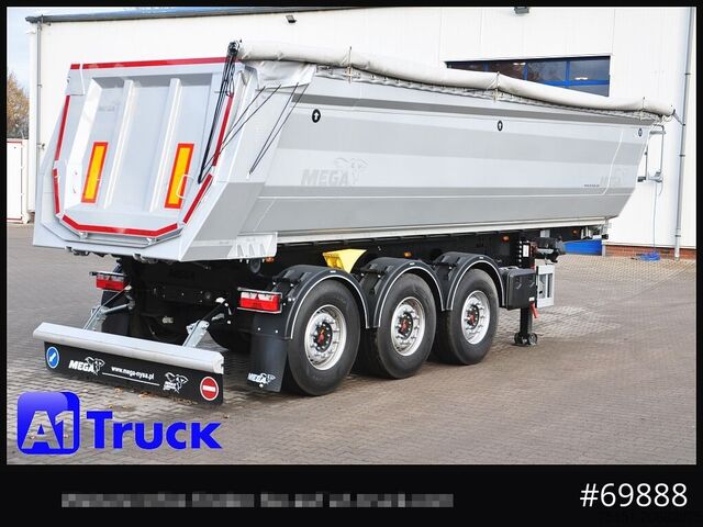 Semiremorcă basculantă REISCH Mega  28m³ Lift Stahl  SAF Hardox