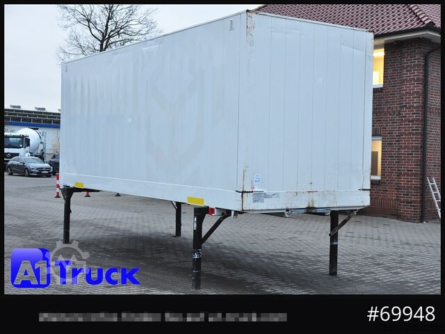 ตัวถังสลับได้พร้อมโครงสร้างแบบกล่อง KRONE WB BDF 7,45 Koffer, 2800mm innen, Zurrösen