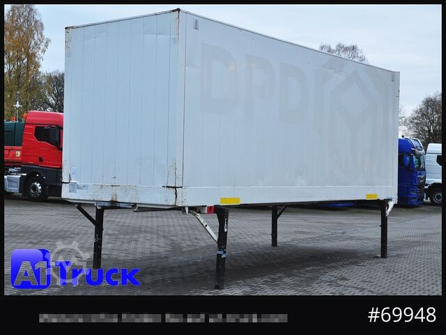Châssis interchangeable avec structure caisson KRONE WB BDF 7,45 Koffer, 2800mm innen, Zurrösen