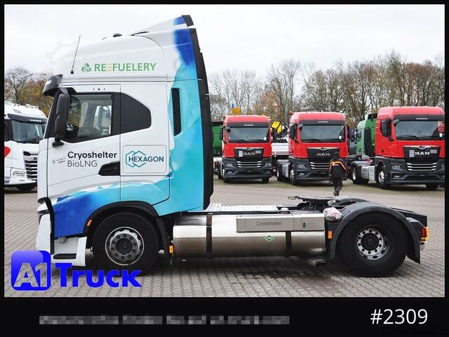 मानक ट्रैक्टर यूनिट IVECO Stralis 460 , Gas LNG, Retarder Leder