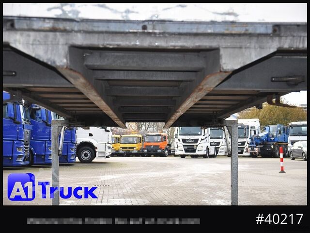 फ्लैटबेड और तिरपाल के साथ स्वैप बॉडी WECON WPR 745, verzinkt, 2520 innen, Code XL