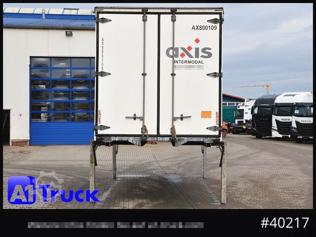 फ्लैटबेड और तिरपाल के साथ स्वैप बॉडी WECON WPR 745, verzinkt, 2520 innen, Code XL