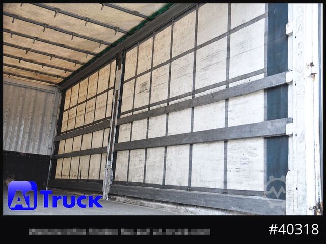 फ्लैटबेड और तिरपाल के साथ स्वैप बॉडी KRONE Wechselbrücke 7,45 Multilock, neutral