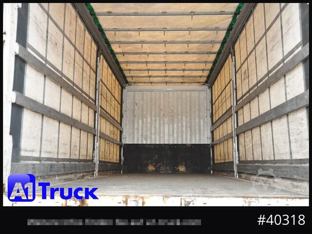 फ्लैटबेड और तिरपाल के साथ स्वैप बॉडी KRONE Wechselbrücke 7,45 Multilock, neutral