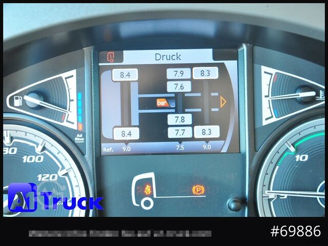 Caminhão com carroçaria intercambiável DAF XF 480, MultiBDF, 7,45, Standklima, LBW,