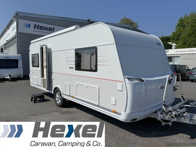 Karavan HYMER/ERIBA Exciting 530 2000 kg Mover Alko Mammut auto