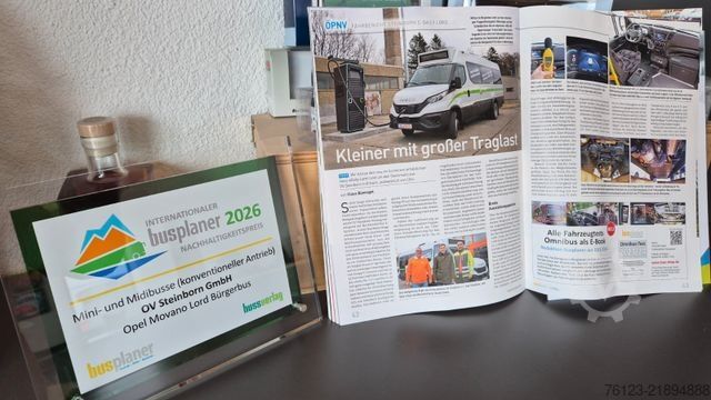 Autocarro urbano IVECO Daily Heckniederflur Elektro City Stock