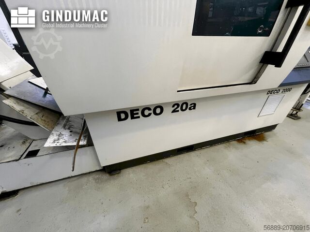 Máquina de torneado de tipo suizo TORNOS DECO 20A