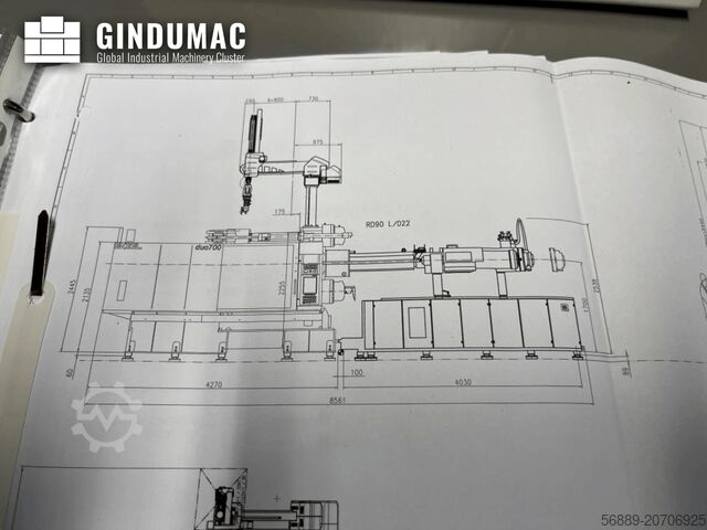 Hydraulic Injection Moulding Machine Engel DUO 4550/650